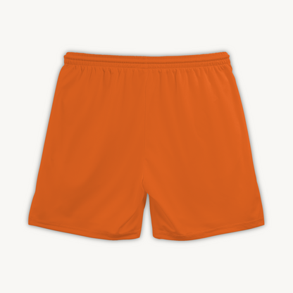 PACK Fiore Orange – Camiseta + Shorts (Cuello Redondo)