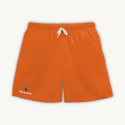 PACK Fiore Orange – Camiseta + Shorts (Cuello Redondo)