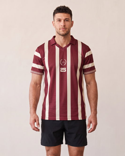 Classic Athletic Red Striped de Nicemess, en hombre, vista de frente