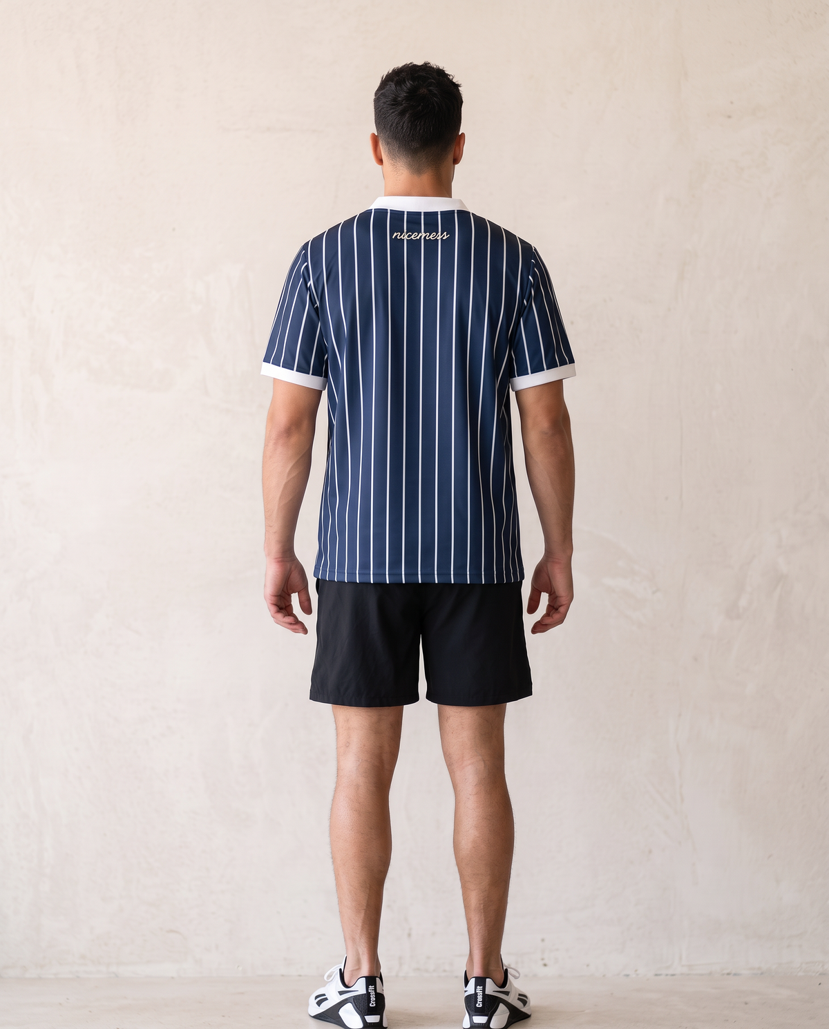 Classic Athletic Les Bleus de Nicemess, en hombre, vista de espalda