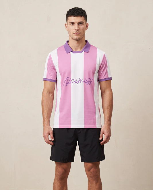 Classic Palermo Away Pink de Nicemess, en hombre, vista de frente
